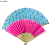 Éventail en bambou pliable personnalisable, promotion, 21 cm, 23 cm, 33 cm, artisanat en bambou, éventails à main