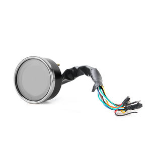 ユニバーサルスピードメーターデジタルメーター、オートバイ、バイク、スクーター用、12V丸型LCDディスプレイ、650cc、40CC対応 - Product Image 3