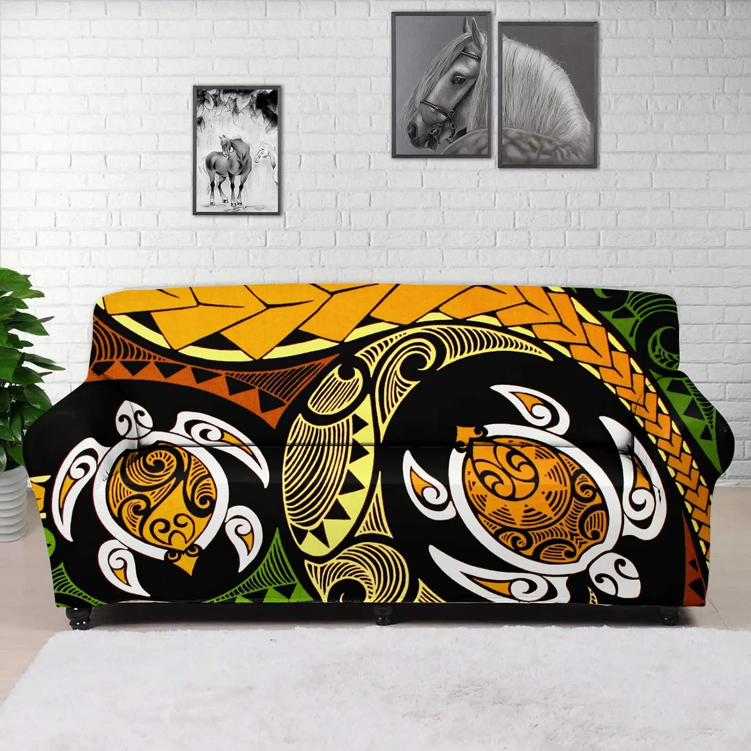 Style Formal New Wholesale Custom Logo Printer Polyester Color Cover L Shape Cover For Sofa