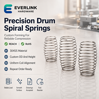 Profils de ressorts de compression hélicoïdaux en acier inoxydable industriel sur mesure pour machines EVERLINK EL-13 OEM en vrac
