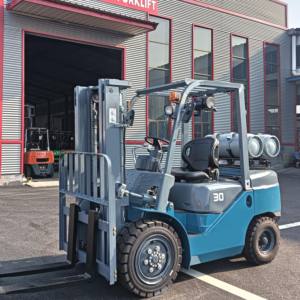 איכות גבוהה סין מפעל מחיר הידראולי ערימה 2t <span class=keywords><strong>3</strong></span>.5t lpg דלק כפול מלגזה 4 x4 כונן <span class=keywords><strong>3</strong></span> שלב תורן - Product Image 3