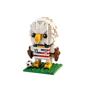 Kit de Construcción de Juguete <span class=keywords><strong>Brickheadz</strong></span> de Águila Calva, Modelo DIY, Coleccionable, Decorativo, Regalo, Figura Coleccionable al por Mayor - Product Image 5
