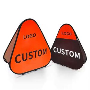 Foldable Pop-Up A-Frame Outdoor <b>Banner</b> Stand for Promotions, Sports Games and Exhibitions - Product Image 3