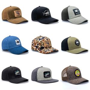 Casquette de baseball FILSON vintage en toile cirée avec visière à grille ventilée, protection solaire et design ajustable - Product Image 5