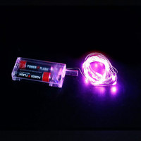 Bobo Ballon Reiskorn-Lampe LED Doppel-A Batteriekasten Kunststoff Wiederverwendbar Langlebig Kupferdraht Lampenkette