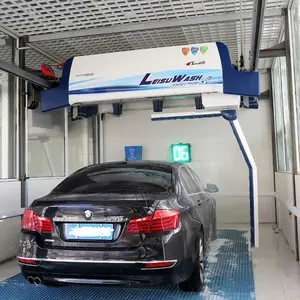 Leisu 360 אינטליגנטי PLC אוטומטי חשמלי לייזר חכם touchless רכב לשטוף מכונה עם 304 נירוסטה לרכב טיפול חנות