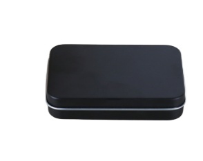 88x60x18mm scatola di latta rettangolare per carte regalo accessori strumenti caramelle - Product Image 3
