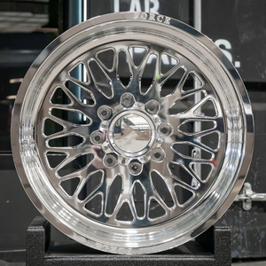 Cerchi in Alluminio 6061-T6 Forgiati su Misura 22x12 24x14 26x16, Cerchioni Cromati Lucidi per Fuoristrada, per GMC Chevy Ford F150 N09 EXTORT SS - Product Image 1