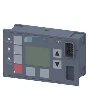 Panneau d'opérateur PLC 3UF7210-1AA01-0 avec écran gris titane, module d'interface de contrôle de dispositif SIMOCODE PRO - Product Image 1