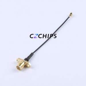 KH-FL2SMAK-IPEX-RG1.13-B80 RF Cable RF ( Input End Output End: SMA-K to IPEX )( Cable Length: 8cm )( IPEX Generation: 1 gen ) - Product Image 1