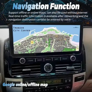 Écran tactile capacitif 12,3 pouces Android 15 pour autoradio de tableau de bord Prado 120 2002-2009 Lexus GX470 CarPlay Multimédia GPS - Product Image 2