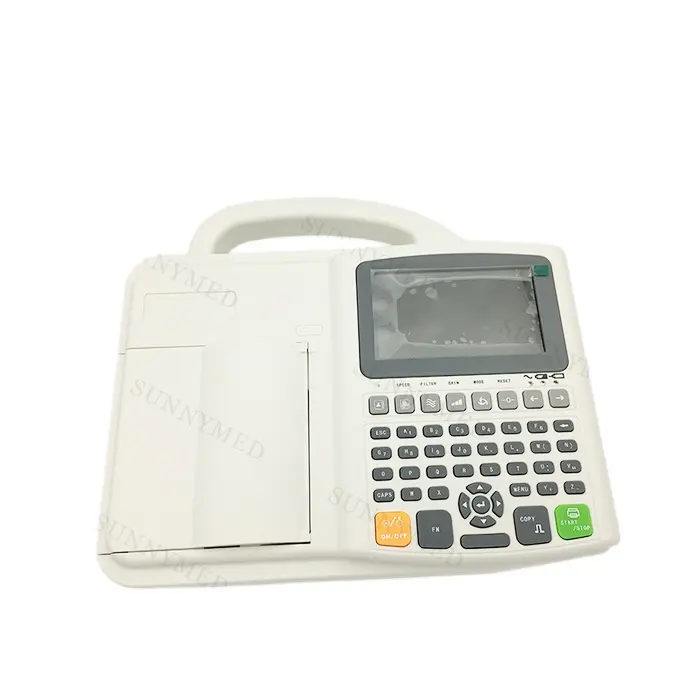 SY-H021 sistema di elettrocardiografo con stampante software prezzo economico medico 6 canali 12 derivazioni macchina ECG/ECG