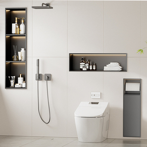 Distributeur <span class=keywords><strong>de</strong></span> mouchoirs multifonctionnel en acier inoxydable, poubelle, porte-brosse <span class=keywords><strong>de</strong></span> toilette, <span class=keywords><strong>niche</strong></span> encastrée dissimulée pour <span class=keywords><strong>salle</strong></span> <span class=keywords><strong>de</strong></span> <span class=keywords><strong>bain</strong></span>, hôtel - Product Image 4