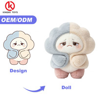 Boneka Plush Custom Mini Penutup Telinga Anak Laki-laki Lembut Nyaman Karakter Musim Dingin Berhoodie untuk Anak-anak Hadiah Natal CE OEM ODM