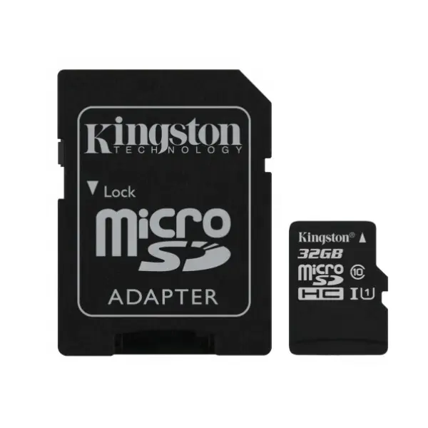 100% 원래 kingston SDCS2 마이크로 SD/TF 카드 16G 32G 64G 128G 256G C10 UHS-I 속도 클래스 1 (U1) 읽기 100M