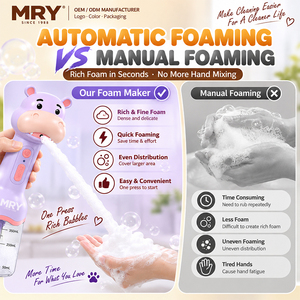 Máquina de Espuma para Baño de Mascotas MRY, Espumador de Champú Automático de 350 ml, Generador de Espuma Eléctrico Recargable para el Cuidado y Limpieza de Perros y Gatos - Product Image 2