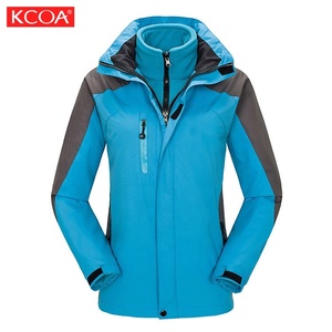 Vestes et blousons d'hiver coupe-vent en polaire polyester 2020 pour hommes et femmes, avec capuche, pour le snowboard en montagne, couleur noire - Product Image 3
