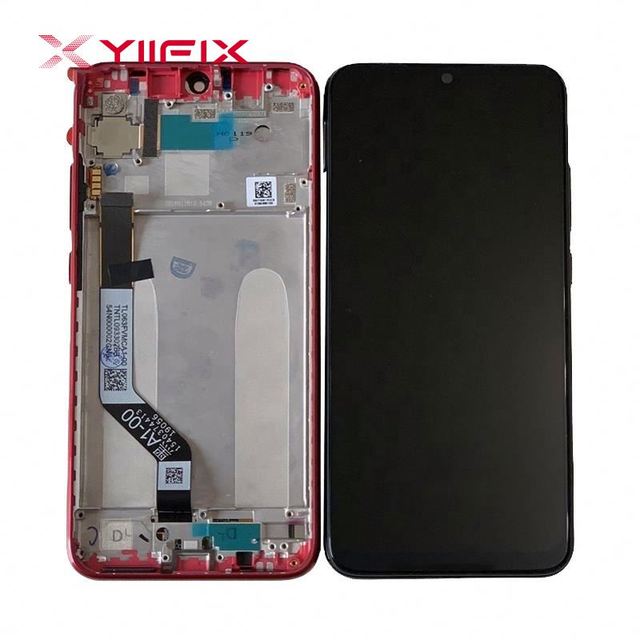 Full Touch Screen TFT LCD Digitizer Full Assembly Frame for Redmi Note 7 Note 7 Pro SP9365B-A 3 Months Warranty