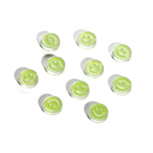 ลูกปัดอะคริลิกรูปหน้ายิ้มทรงกลมแบน ขนาด 12 มม. สีสันสดใส สำหรับทำสร้อยข้อมือ งานฝีมือ DIY อุปกรณ์ทำเครื่องประดับ - Product Image 4