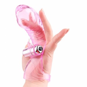 Finger Vibrator Sexspielzeug Strap On Finger Vibrator Stimulator Dildo G-Punkt Massage gerät Sexspielzeug für Paare - Product Image 6