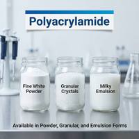 Polyacrylamide non ionique (PAM) pour additif de fluide de forage pétrolier, récupération d'hydrocarbures améliorée (RTH), inhibiteur de shales, polymère pour boue de forage