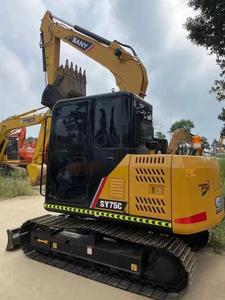 รถขุดขนาดเล็ก Sany คุณภาพรับประกัน มือสอง พร้อมเครื่องยนต์และส่วนประกอบหลัก 5.5 ตัน 36.2 กิโลวัตต์ สำหรับขาย - Product Image 2