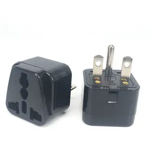 Adaptador de enchufe universal a 3 pines, convertidor de WD-18 de viaje de EE. UU., Canadá, Japón, Taiwán, 220V