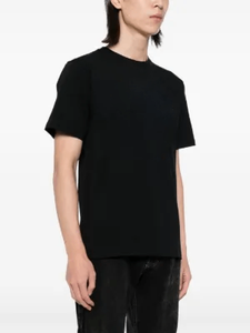 เสื้อยืดคอกลมแขนสั้นสีดำผ้าฝ้าย 100% คุณภาพสูงสำหรับผู้ชาย พิมพ์ลายสัตว์ พิมพ์โลโก้ด้านหน้า มีสินค้าพร้อมส่ง ขายส่ง - Product Image 4