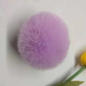 Boule de Fausse Fourrure de Lapin Accessoires Breloques Douces 7/8cm Fourrure de Ponpon de Lapin Moelleux DIY - Product Image 3