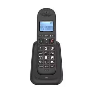 Téléphone <span class=keywords><strong>sans</strong></span> <span class=keywords><strong>fil</strong></span> D1003 avec identification de l'appelant, haut-parleur, écran rétroéclairé, combiné DECT simple de base - Product Image 5