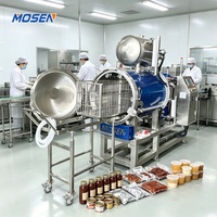 Stérilisateur automatique à pulvérisation d'eau MOSEN pour bocaux en verre, boîtes de conserve et sachets alimentaires