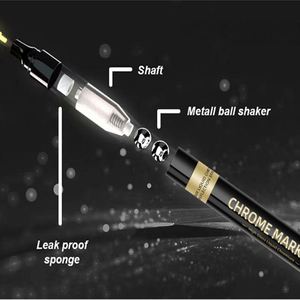 Best Chrome Paint <b>Marker</b> Mirror <b>Markers</b> Chrome Paint <b>Pen</b> for Repairing, Model Painting, Marking or DIY Art Projects - Product Image 3