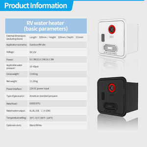 <span class=keywords><strong>Chauffe</strong></span>-<span class=keywords><strong>eau</strong></span> portable monté sur véhicule RV, coque en acier, double gaz, <span class=keywords><strong>chauffe</strong></span>-<span class=keywords><strong>eau</strong></span> sans réservoir à gaz pour l'extérieur, pour le stockage de <span class=keywords><strong>pièces</strong></span> de véhicules RV - Product Image 5