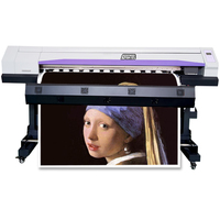 Imprimante à solvant écologique Santos, imprimante à mailles pour la publicité, imprimante à tapis avec tête EPS DX5 DX7 XP600 I3200