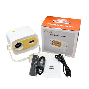 Projecteur domestique ZCYX JY325 1080p, résolution intelligente Android 13, fonctionnalités 3D, 2 Go de RAM, laser, WiFi, téléphone, mini projecteur vidéo portable - Product Image 2