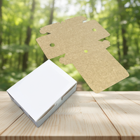 Boîte à emporter jetable en papier kraft pliable avec finition mate et couvercle à rabat gaufré pour l'emballage de poulet de restauration rapide (pliables)