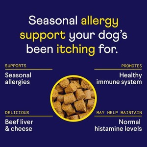 OEM/ODM Friandises à Mâcher Douces Apaisantes Contre les Allergies et les Démangeaisons avec <span class=keywords><strong>Propolis</strong></span>, Probiotiques, Colostrum et Oméga-3 pour la Santé Cutanée Saisonnière des Animaux - Product Image 4
