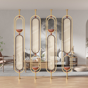 Modern Style 304 Stainless Steel <strong>Room</strong> <strong>Divider</strong> Metal Space Screen Division Cutout <strong>Dividers</strong> for Living <strong>Room</strong> - Product Image 2