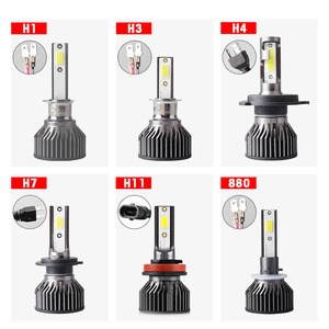 Phares LED F2 pour Voiture, Vente en Gros Fabricant, Ampoules Modifiées 12V H4H7 V6 Intégrées 6000K 48W 8000LM, Adaptation Universelle, Nouveauté - Product Image 5