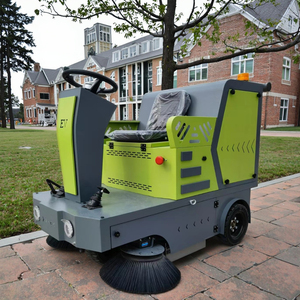 Mạnh mẽ 48V điện Ride-on quét cho sử dụng ngoài trời rộng làm sạch Con Đường chân không mạnh mẽ động cơ sàn vật liệu lõi bàn chải thành phần - Product Image 1