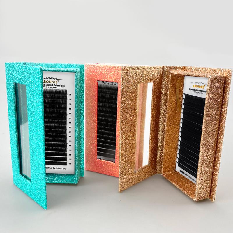 Индивидуальные норковые накладные ресницы abonnie 0,03 0,05 0,07 8-25 мм cc dd, частная марка, кашемировые ресницы для наращивания, лоток для ресниц