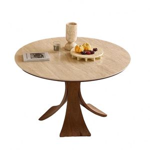Mesa <span class=keywords><strong>de</strong></span> Comedor Redonda <span class=keywords><strong>de</strong></span> Estilo Moderno <span class=keywords><strong>de</strong></span> Mediados <span class=keywords><strong>de</strong></span> Siglo, <span class=keywords><strong>Precio</strong></span> Bajo <span class=keywords><strong>de</strong></span> Fábrica - Product Image 1