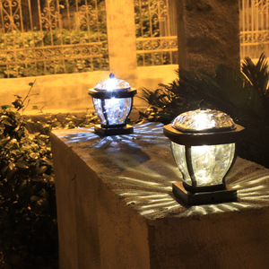 Luces solares para jardín, lámpara LED impermeable para exteriores, para decoración de patio, 6V, energía solar Mono Si, con batería incluida - Product Image 1