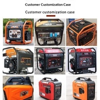 Générateur à essence à inverseur TitanGod T3600is 3,6 kW, cylindrée 158 cm³, 110 V/220 V CA, 8-10 heures d'autonomie, démarrage manuel, 50 Hz/60 Hz, léger