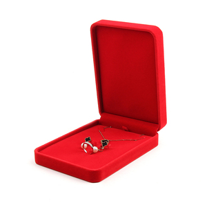 Cajas de Joyería de Terciopelo de Alta Gama Personalizadas, Pequeñas, Blancas, de Primera Calidad, Importadas, de Marca, para Regalo - Product Image 6