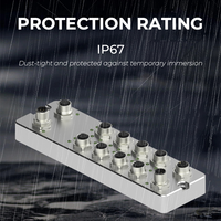 Controlador de Puerta de Enlace Industrial E1698 III 8 Canales RFID Soporta Profinet Ethernet IP Modbus TCP EtherCAT