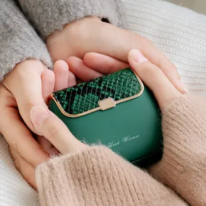 핫 세일 사용자 정의 로고 전원 은행 가방 Handwarmer 포켓 따뜻한 뜨거운 팩 열 패드 난방 손 따뜻한