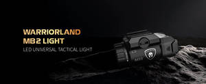ไฟฉายติดปืน WARRIORLAND แบบยูนิเวอร์แซล พร้อมซองพกใน/นอกเสื้อ โพลีเมอร์ 500 ลูเมนส์ IPX4 ไฟฉายยุทธวิธีขนาดกะทัดรัด - Product Image 6