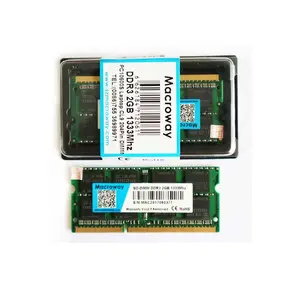 Usine en gros 8GB Unique DDR3/DDR3L 1600 MT/S (PC3-12800) Sans Tampon SODIMM 204-Pin Mémoire