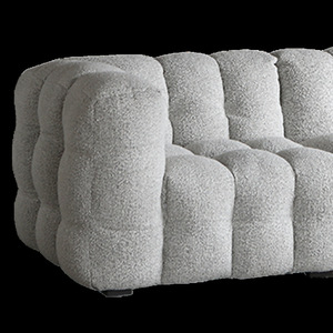 Sofá Chesterfield de Tela de Lana de Cordero, Inflable, Diseño Japonés, <span class=keywords><strong>para</strong></span> <span class=keywords><strong>Apartamentos</strong></span> Pequeños, Sala de Estar Moderna, Estilo Nórdico, Ligero y Lujoso - Product Image 5